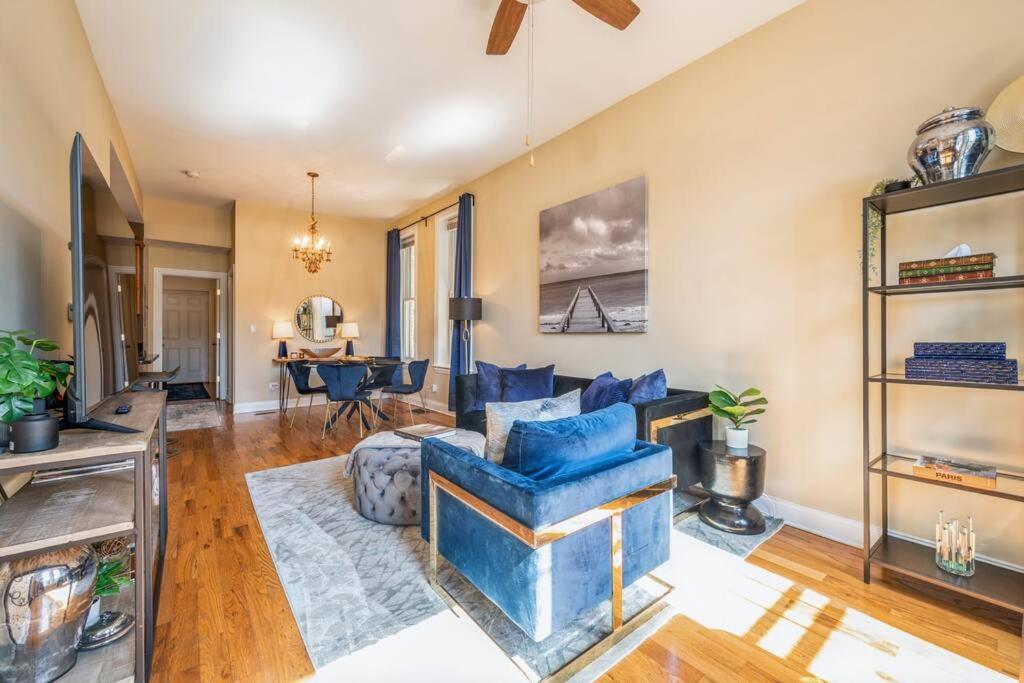 Lovely 2 Bed 3 Miles From Dt W Free Parking 시카고 외부 사진